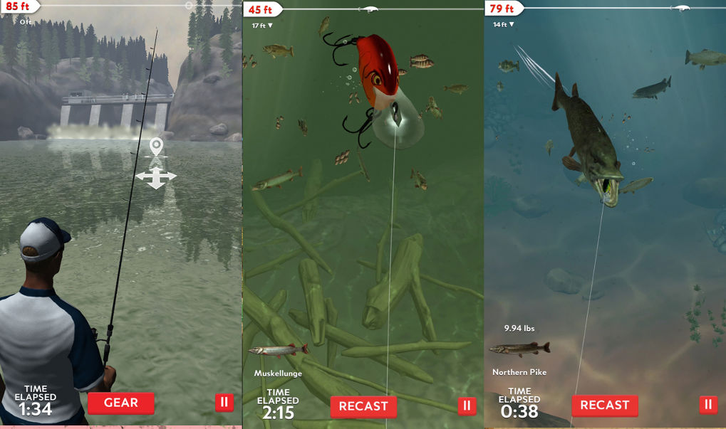 Rapala Fishing - Daily Catch ข่าวเกมส์ ข้อมูลเกมส์ทั่วโลก เกมส์น่าเล่น  เกมส์มือถือ 
