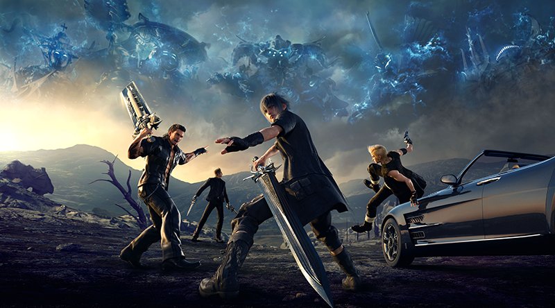 คุณพระ! ภาพกรียนช็อตใหม่ Final Fantasy XV องค์ชายน็อคติสกับการใช้ปืน!