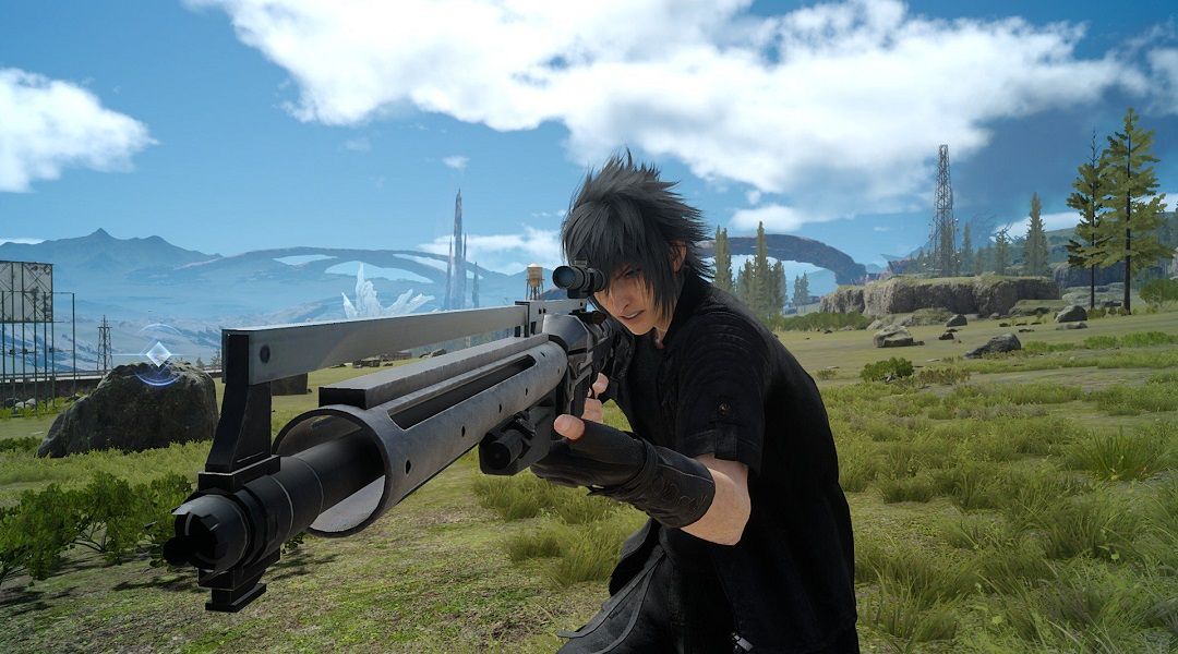 คุณพระ! ภาพกรียนช็อตใหม่ Final Fantasy XV องค์ชายน็อคติสกับการใช้ปืน!