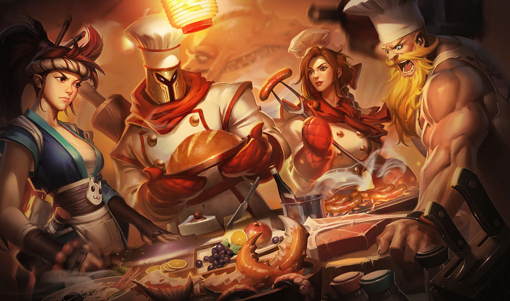 ชมสกินใหม่สุดสวยจาก League of Legends ที่จะทำให้คุณหิว!!