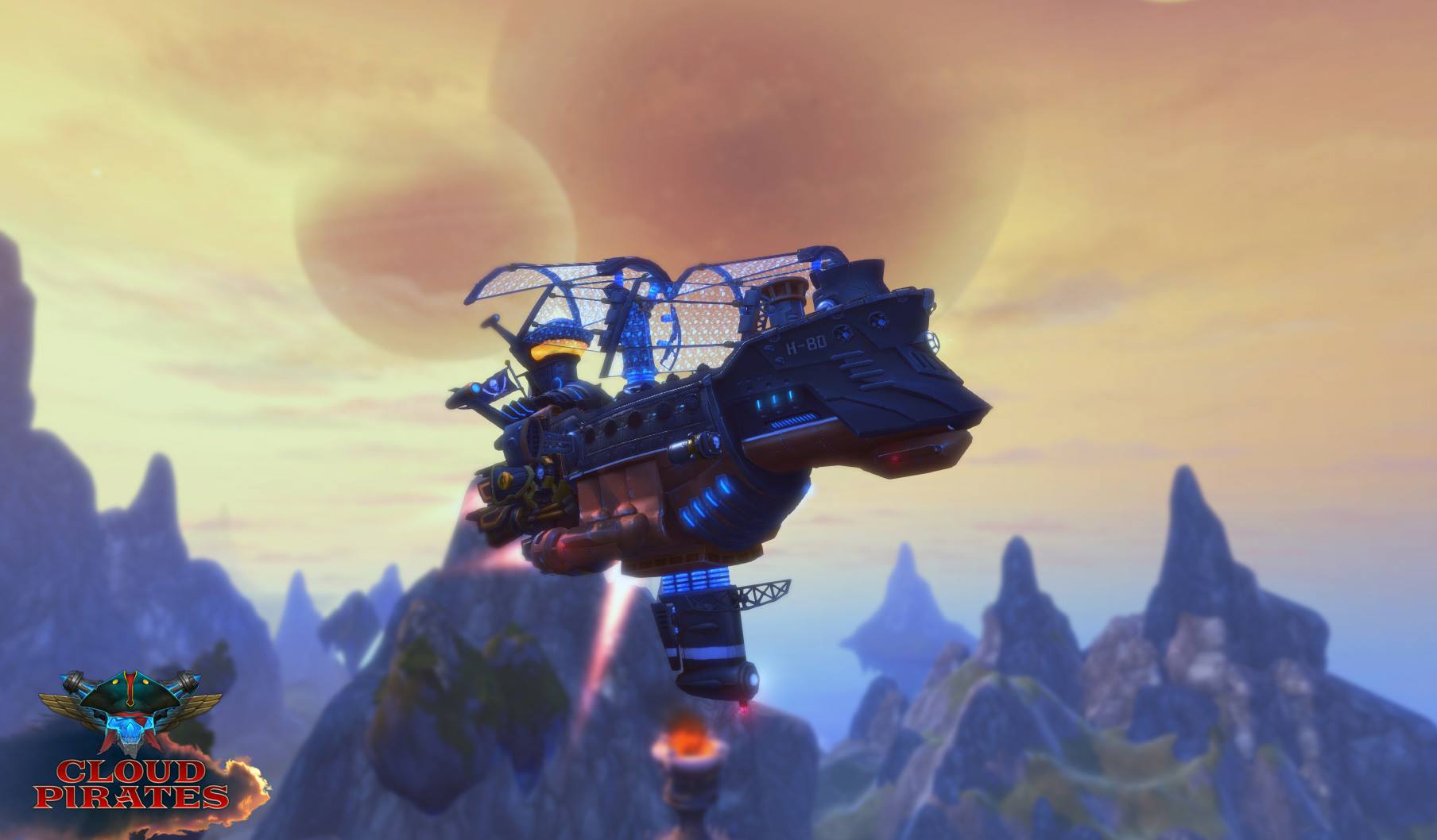 ศึกเรืออวกาศ Clound Pirate เกมใหม่จาก My.Com