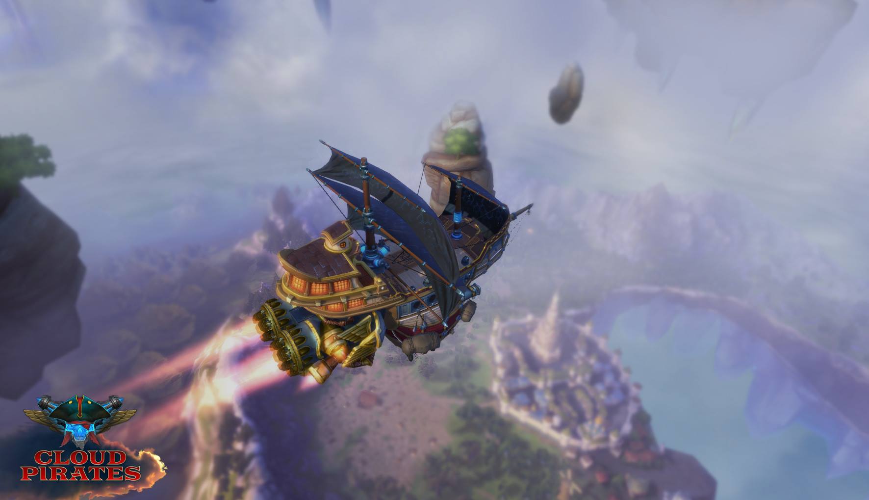 ศึกเรืออวกาศ Clound Pirate เกมใหม่จาก My.Com