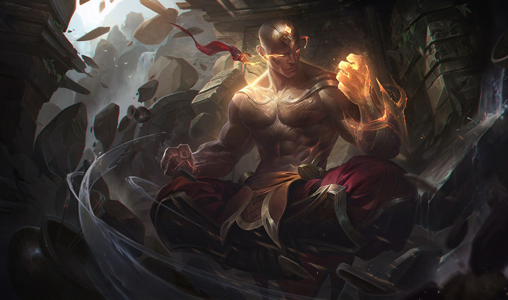 Lee Sin โล้นหมัดเทพมาพร้อมสกินใหม่ God Fist Lee Sin กับความเป็นไปของน้อง Rift Herald
