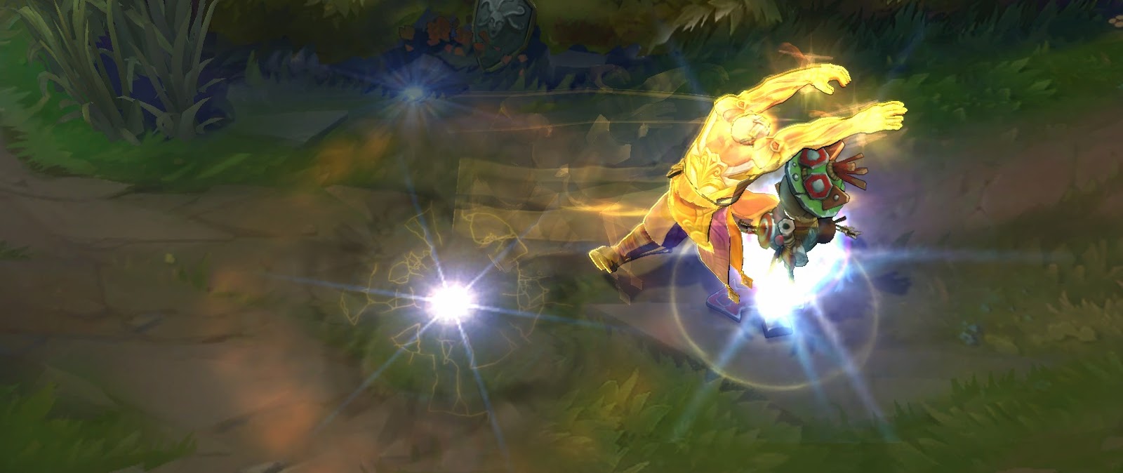 Lee Sin โล้นหมัดเทพมาพร้อมสกินใหม่ God Fist Lee Sin กับความเป็นไปของน้อง Rift Herald