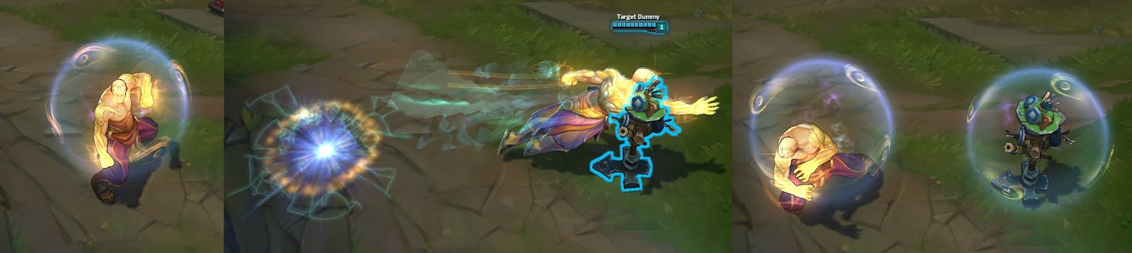 Lee Sin โล้นหมัดเทพมาพร้อมสกินใหม่ God Fist Lee Sin กับความเป็นไปของน้อง Rift Herald