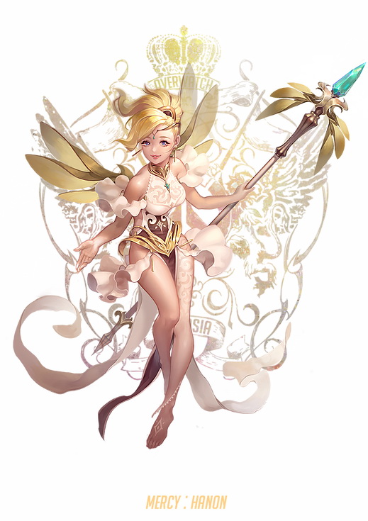 ฟุ้งฟิ้งกระดิ่งแมวเชียว เมื่อตัวละคร Overwatch กลายเป็นแนวแฟนตาซี