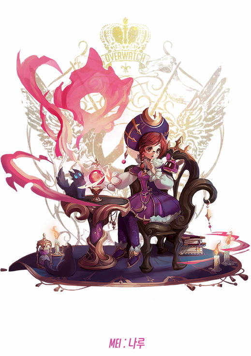 ฟุ้งฟิ้งกระดิ่งแมวเชียว เมื่อตัวละคร Overwatch กลายเป็นแนวแฟนตาซี