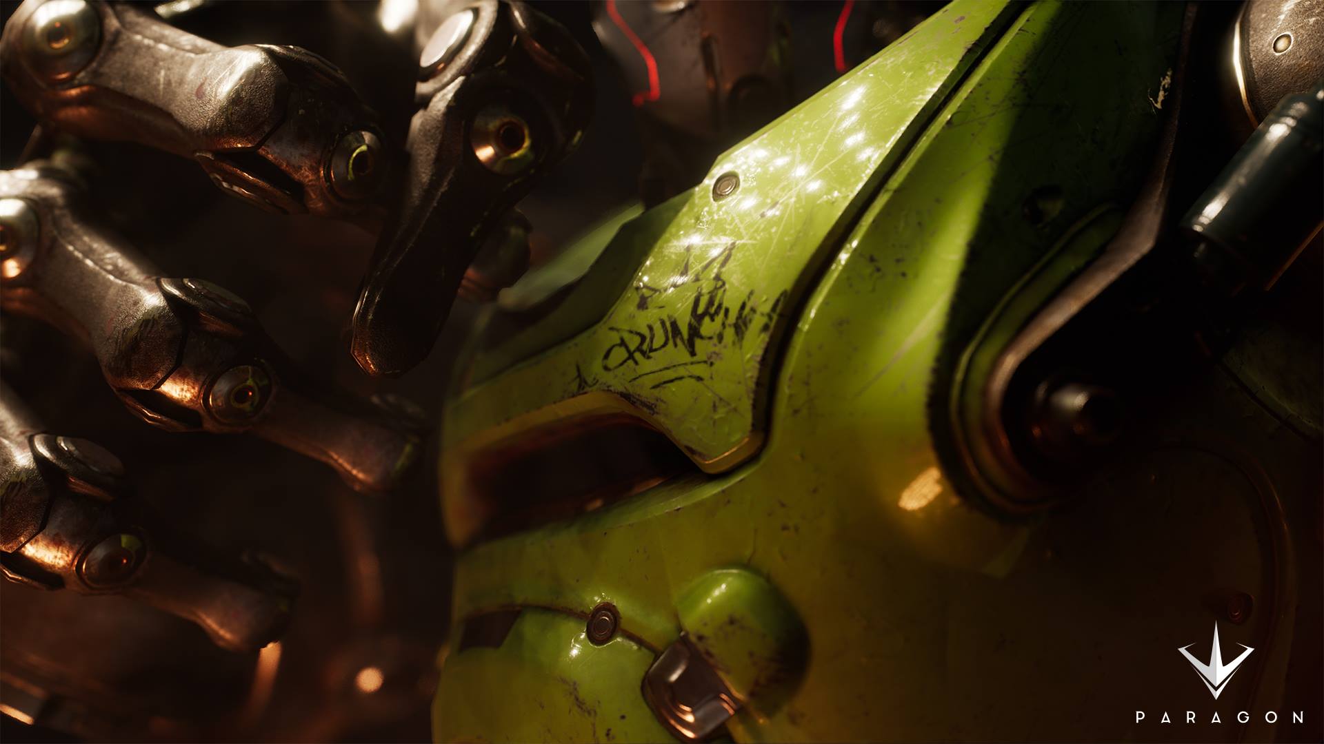 แอนดรอยด์หมัดหนัก Crunch ตัวละครใหม่สายไฟต์เตอร์ใน Paragon