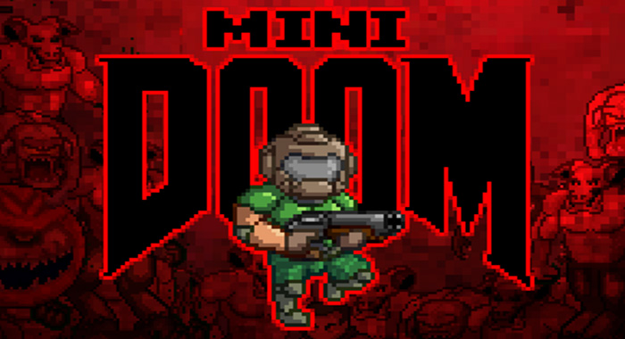 เจ๋งโครต !! มีมือดีนำเกม DOOM ภาคแรกไปสร้างแบบฉบับ 2D