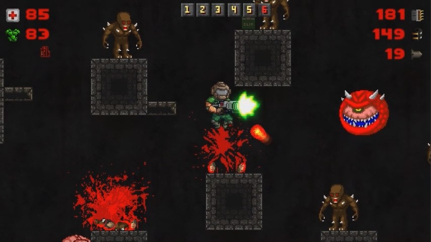 เจ๋งโครต !! มีมือดีนำเกม DOOM ภาคแรกไปสร้างแบบฉบับ 2D