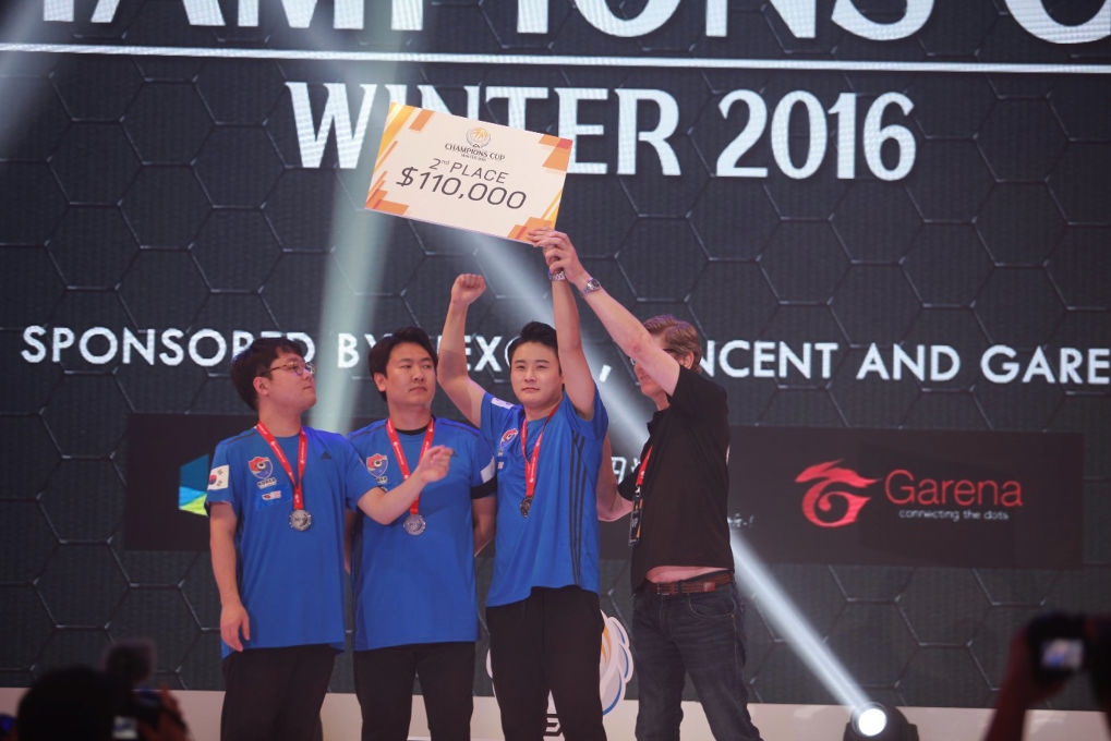 ทีม adidas B จากเกาหลี โค่นแชมป์เก่า  คว้าแชมป์ระดับเอเชียในงาน EA CHAMPIONS CUP  WINTER 2016