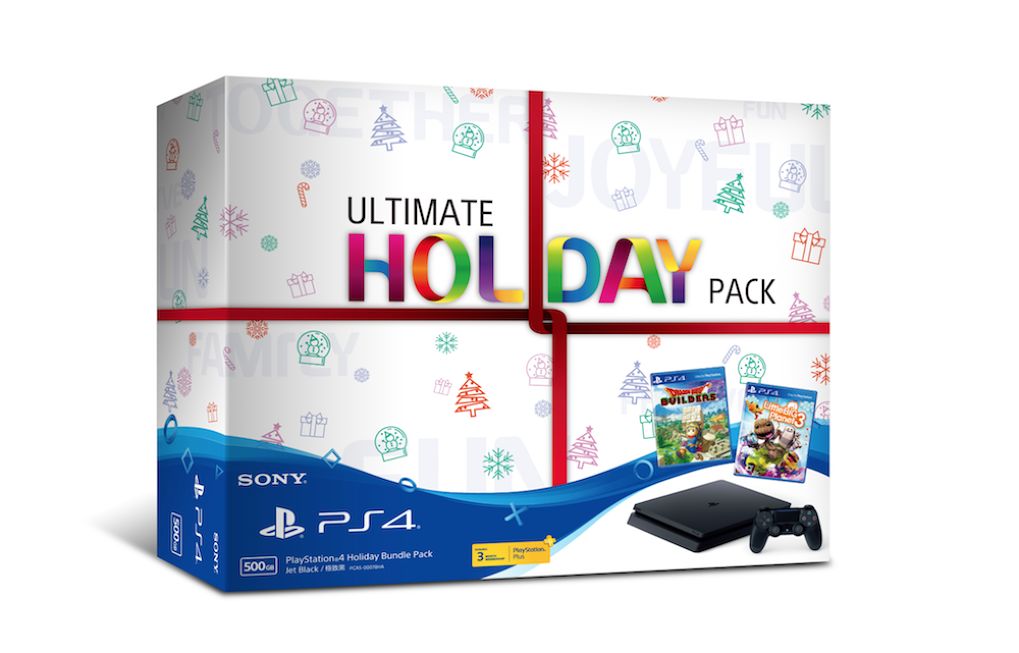 PlayStation 4 จัดแพ๊คใหญ่สำหรับคนอยากกลายเป็นสาวกด้วย Ultimate Holiday Pack