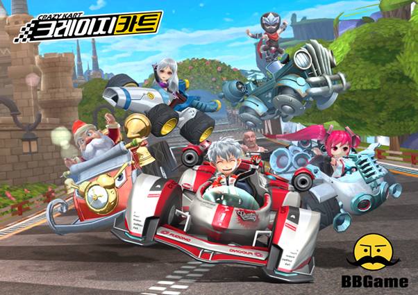 CRAZY KART เกมแข่งรถสุดมันส์จากแดนกิมจิเปิดให้บริการแล้ว !!
