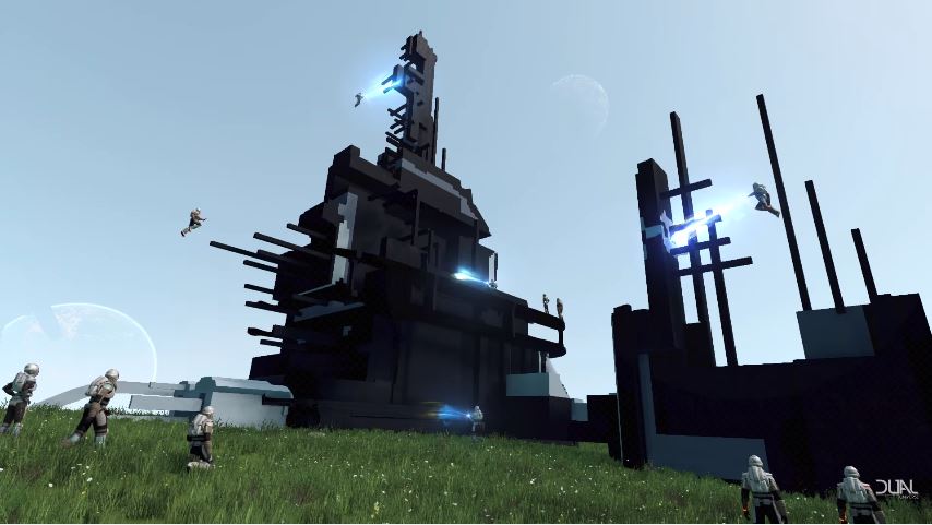 Dual Universe เกม Sandbox MMORPG ตะลุยอวกาศ