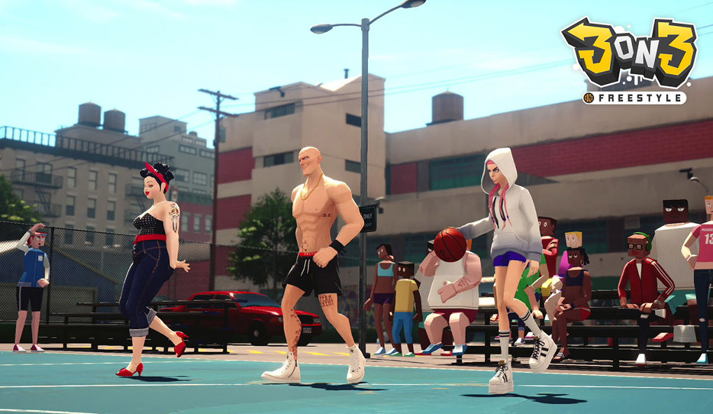 3on3 FreeStyle เกม Street Basketball สุดแนวเปิดทดสอบแล้วบน PS4