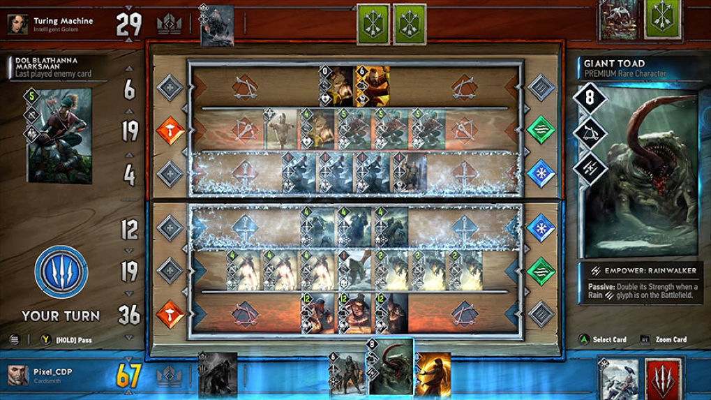 GWENT เกมการ์ด The Witcher 3 เปิด CBT แล้ว !!