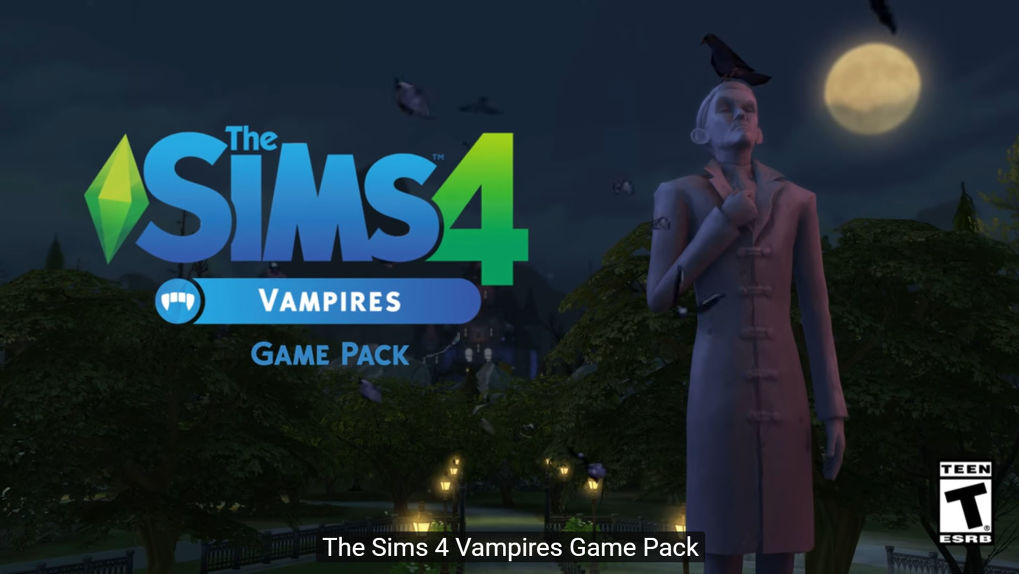 The Sims 4 อัพเดทแจ๋ว !! เผ่า Vampires มาแล้วจ้า