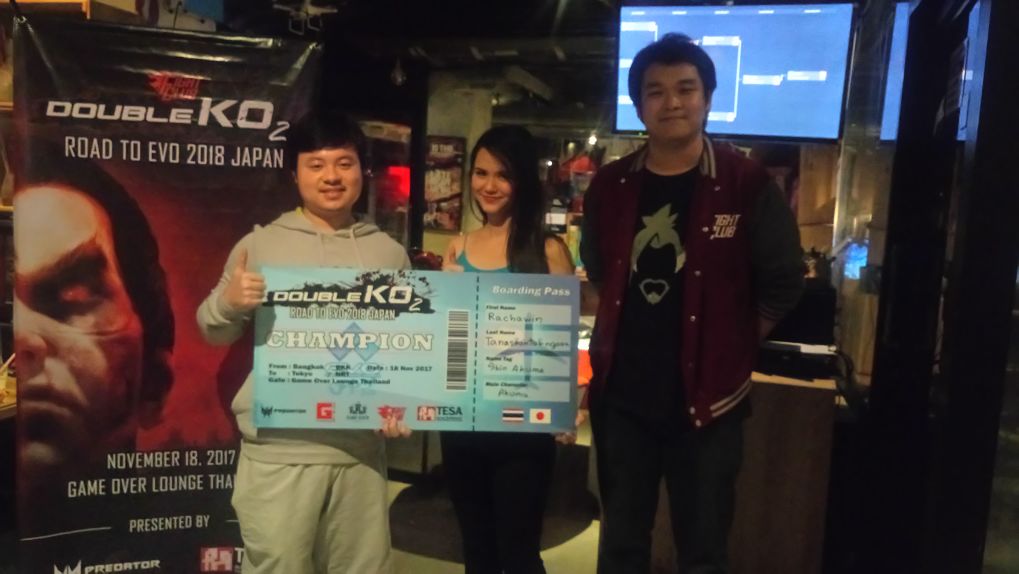 Shin Akuma แชมป์ Tekken 7 จากงาน Double K.O.#2 สู่การแข่งขันใหญ่ Evo 2018