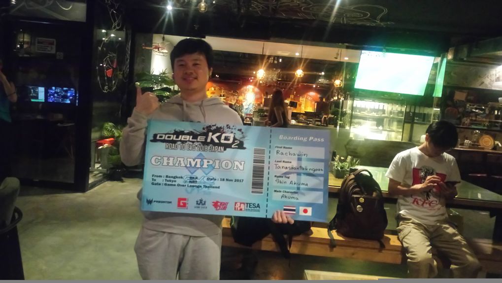 Shin Akuma แชมป์ Tekken 7 จากงาน Double K.O.#2 สู่การแข่งขันใหญ่ Evo 2018