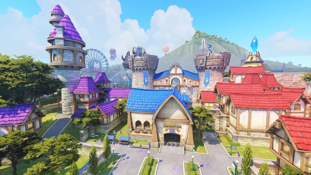 Overwatch เปิดตัว Blizzard World แผนที่ใหม่และสกินล่าสุดในงาน BlizzCon 2017