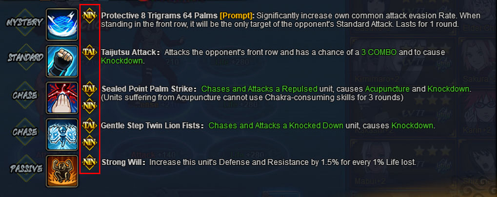 บอกหมด!! ประเภทของวิชานินจาต่างๆ ในโลก Naruto Online