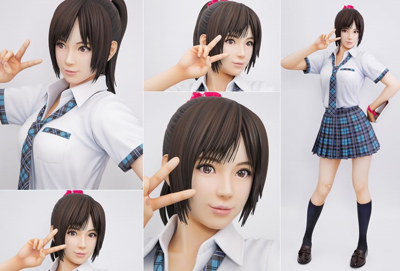 สนใจรับสาวญี่ปุ่นไปดูแลไหม Hikari Miyamoto จาก Summer Lesson ขนาด 1/1 มีให้จับจองแล้วจ้า