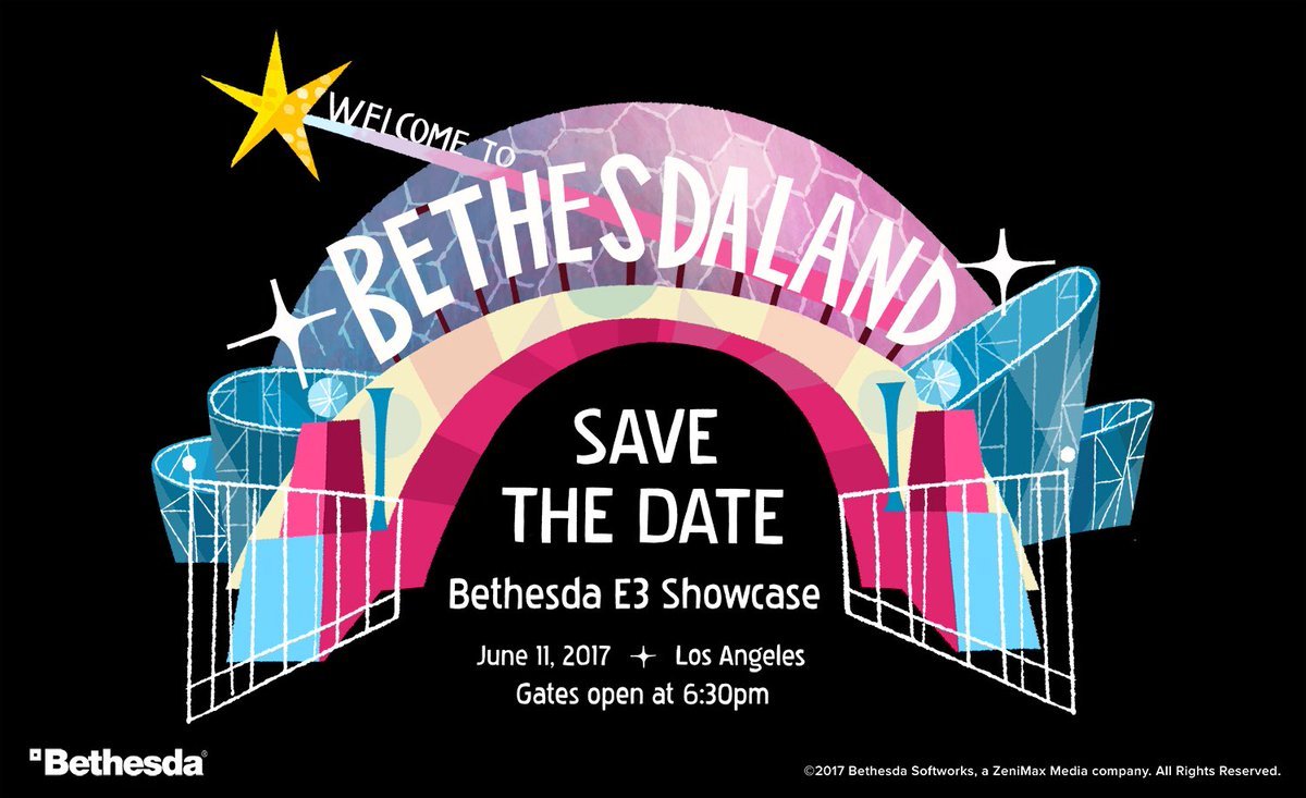 แม้จะน้อยแต่มีคุณภาพ!!!  Bethesda โชว์เกมใหม่ในงาน E3 2017