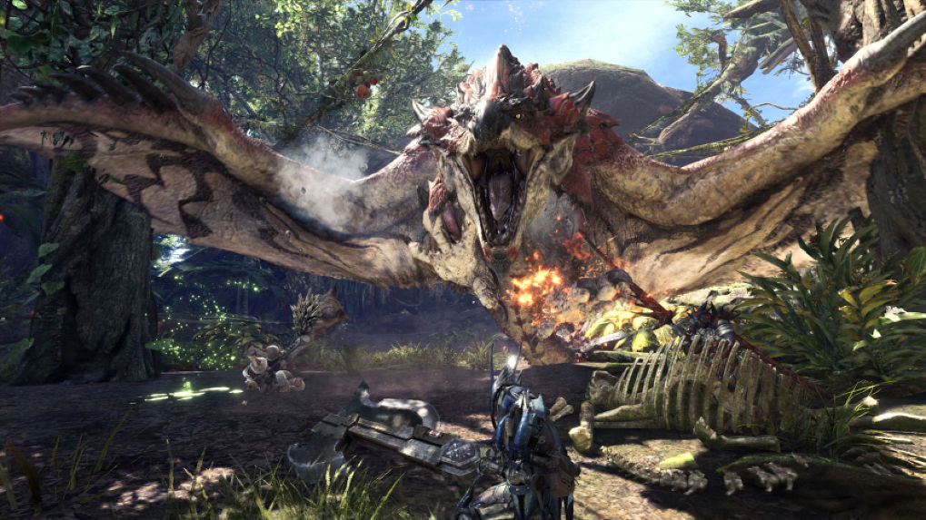 Monster Hunter: World จะปล่อย DLC ให้โหลดไปใช้งานได้ฟรี !!