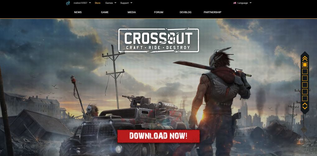 [Howto] วิธีการสมัครเกม Crossout อย่างง่าย