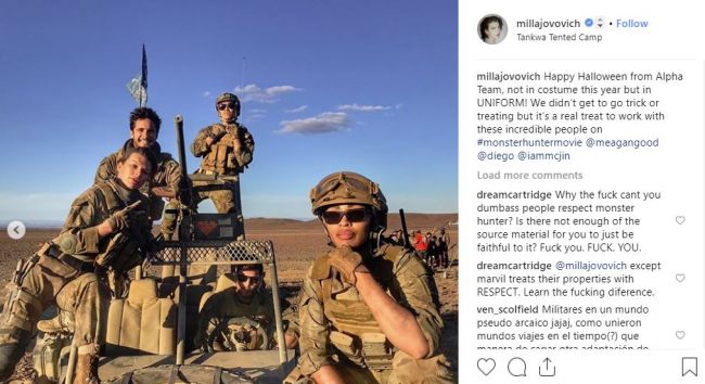 ภาพหลุด Monster Hunter Movie อาจมีลักษณะเหมือน Call of Duty !!