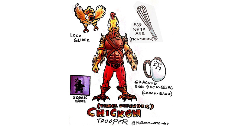 Epic Games เปิดตัวสกินใหม่ Tender Defender ที่ได้ไอเดียจากเด็กน้อยวัย 8 ขวบ