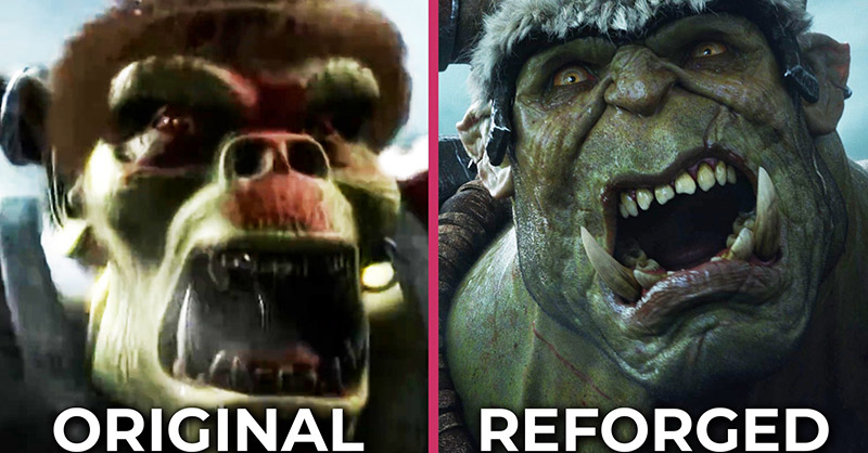 ต่างราวฟ้ากับเหว! ชมภาพเปรียบเทียบระหว่าง Warcraft III: Reforged และตัวต้นฉบับ