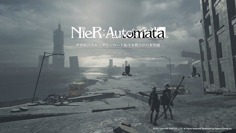 การันตีความเจ๋ง! NieR: Automata ทำยอดขายทั่วโลกทะลุ 3.5 ล้านชุดแล้วค่า