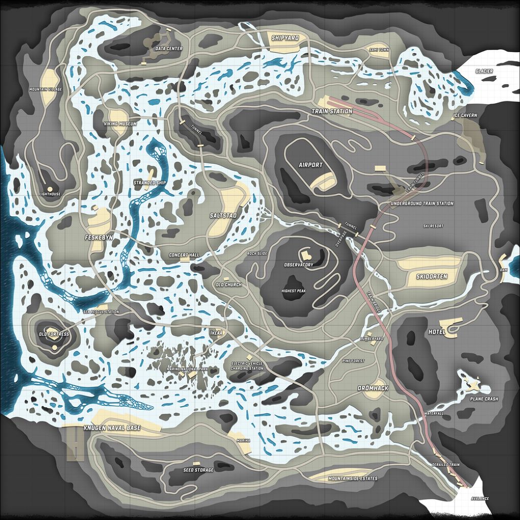 ไม่แน่ !? มาดูแผนที่ PUBG ธีมหิมะ