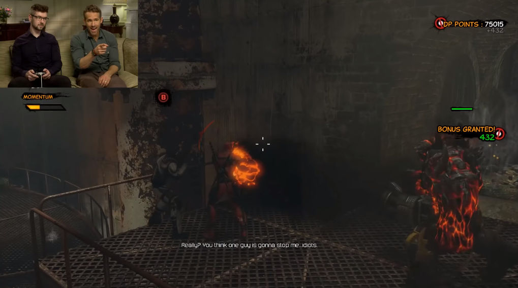 เมื่อเกมซ้อนโลกจริง! นักแสดงผู้เล่นเป็น Deadpool ถูกเชิญให้มาเล่นเกม Deadpool