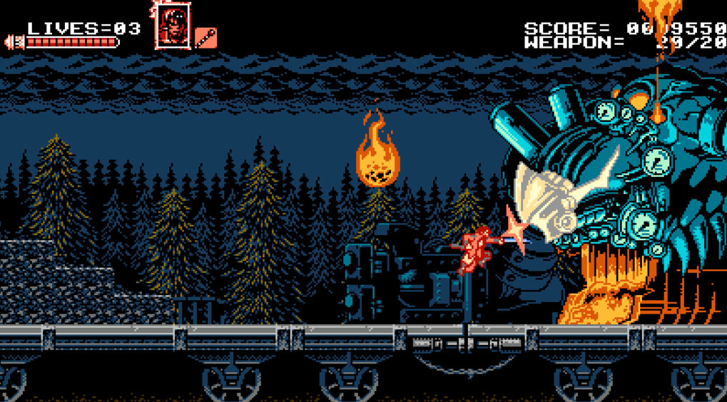 แนะนำเกม Bloodstained: Curse of the Moon เกมภาคเสริมของผู้สร้างซีรี่ย์เกมแส้