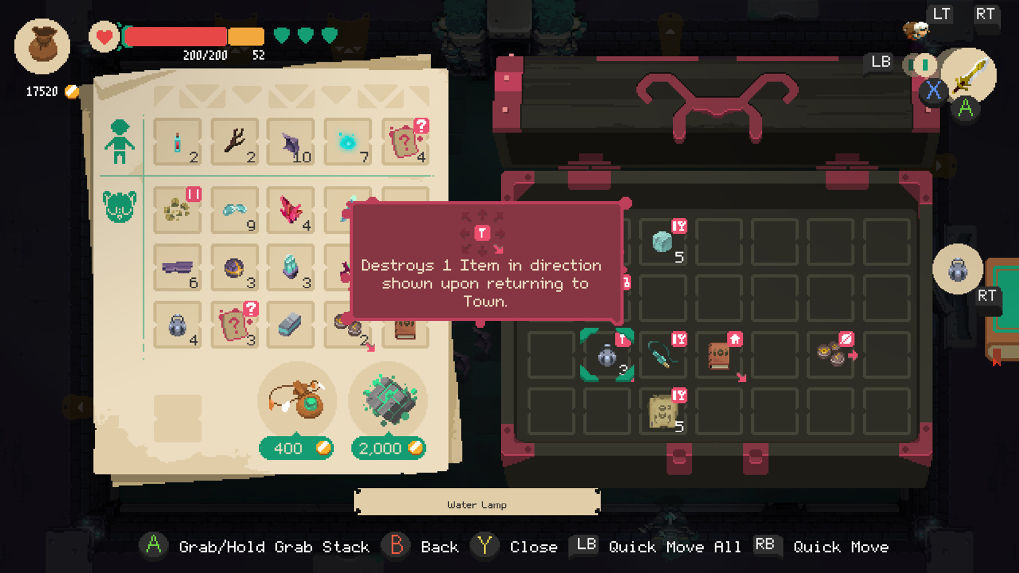 Moonlighter พ่อค้าผู้ใฝ่ฝันอยากเป็นฮีโร่วางจำหน่ายวันนี้แล้วจ้า