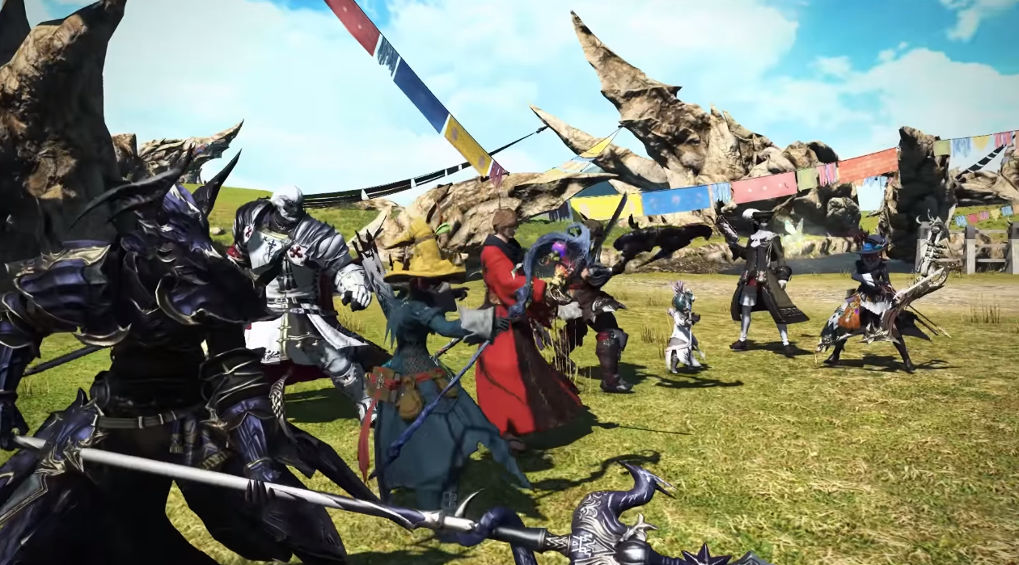 Final Fantasy XIV เตรียมอัพเดตโคลาโบร่วมกับเกม Monster Hunter: World