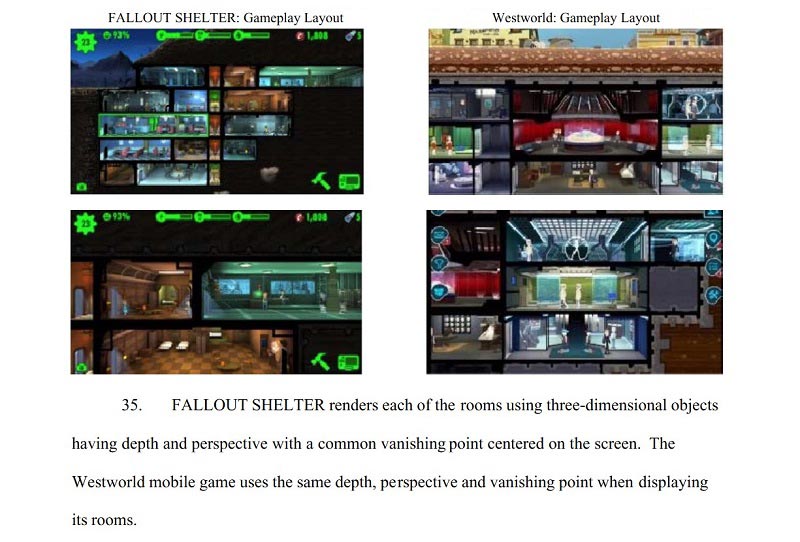 Bethesda ฟ้องเกม Westworld ข้อหาละเมิดลิขสิทธิ์นำโค้มเกม Fallout Shelter มาใช้