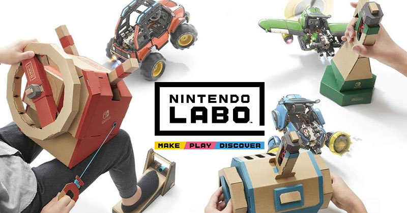 สัมผัสประสบการณ์ขับยานพาหนะให้อรรถรสมากยิ่งขึ้นด้วย Nintendo Labo: Vehicle Kit สัมผัสประสบการณ์ขับยานพาหนะให้อรรถรสมากยิ่งขึ้นด้วย Nintendo Labo: Vehicle Kit