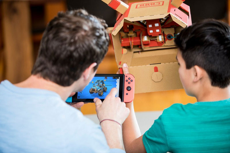 สัมผัสประสบการณ์ขับยานพาหนะให้อรรถรสมากยิ่งขึ้นด้วย Nintendo Labo: Vehicle Kit