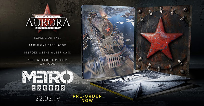 Metro Exodus เปิดโอกาสให้สั่งซื้อล่วงหน้าพร้อมรับชุดสะสมพิเศษแล้วล่ะจ้า