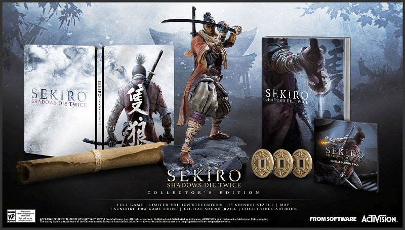 From Software ประกาศเปิดตัว Collector's Edition ของ Sekiro: Shadows Die Twice