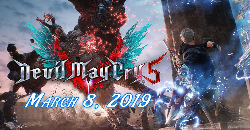 ส่องเกมเพลย์ Devil May Cry V เกมซีรีส์แอ็คชั่นที่น่าจับตามองจากงาน Gamescom 2018 ส่องเกมเพลย์ Devil May Cry V เกมซีรีส์แอ็คชั่นที่น่าจับตามองจากงาน Gamescom 2018