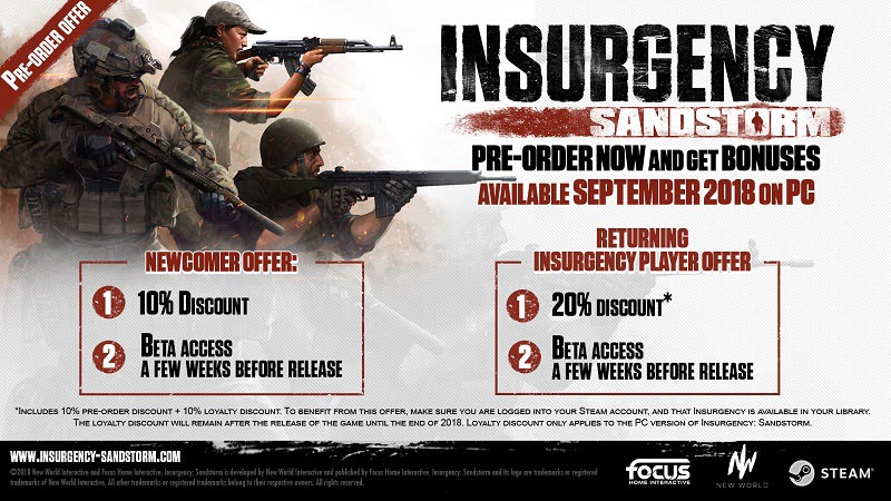 ชมตัวอย่างเกมเพลย์ Insurgency : Sandstorm เปิดฉากปฏิบัติการพิฆาตสมรภูมิเดือด ชมตัวอย่างเกมเพลย์ Insurgency : Sandstorm เปิดฉากปฏิบัติการพิฆาตสมรภูมิเดือด