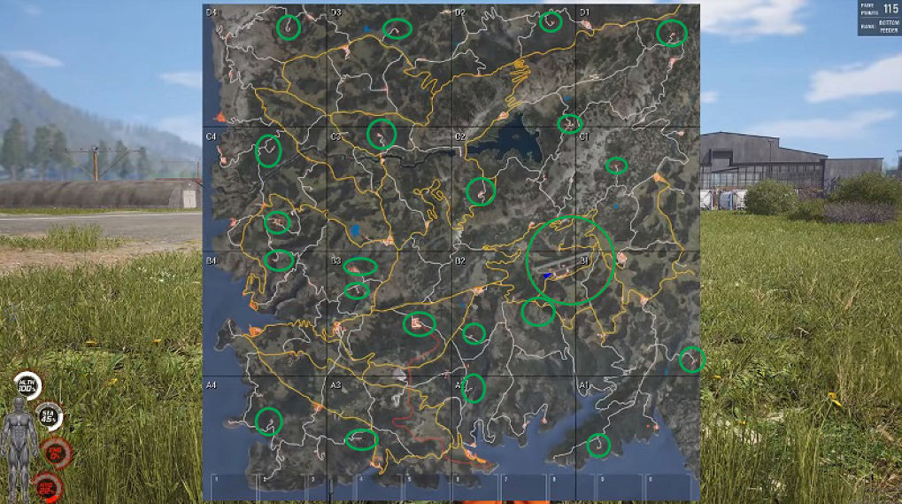 [Guide] สำหรับเล่น SCUM ตอน: เผยตำแหน่ง Military Base แหล่งเก็บซ่อนไอเทมหายาก