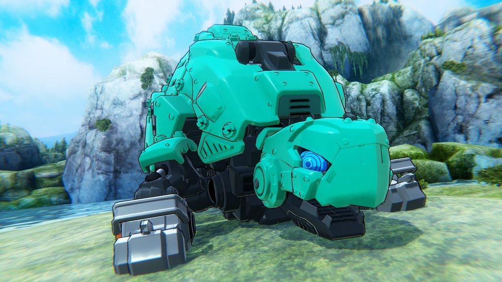 Zoids Wild ปล่อยภาพตัวอย่างใหม่เต่าเขียวจอมพลัง !!