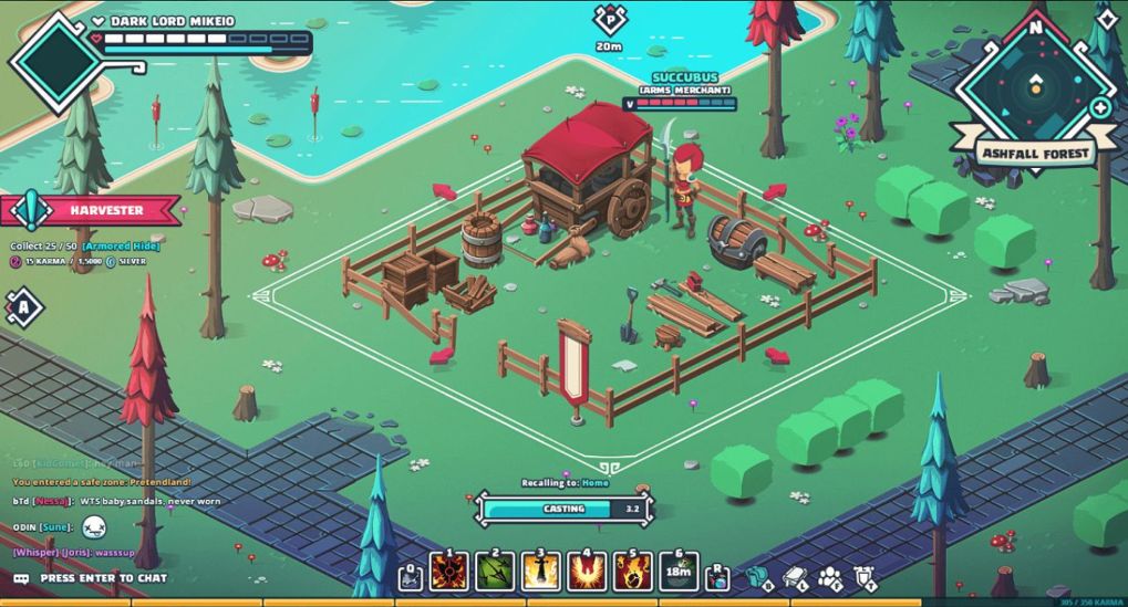 Ember Sword เกม MMORPG สายโหดผู้เล่นสร้างโลกด้วยกันขึ้นมาเอง !!