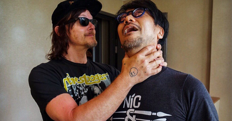 Norman Reedus บุกแจกลายเซ็นแสดงความนับถือแก่สตูดิโอของเฮียเทพ Hideo Kojima