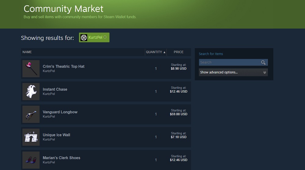 สายเปย์ต้องอ่าน! KurtzPel สามารถซื้อขายไอเทมผ่านตลาด Steam Market กันแล้วนะเออ!!